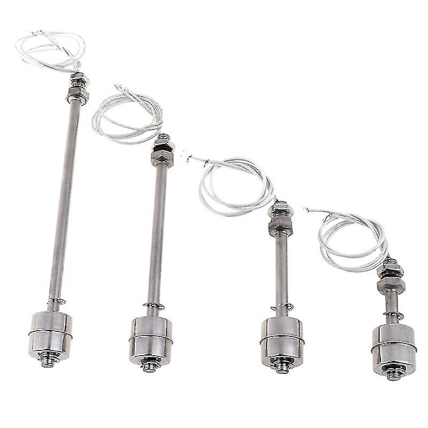 Mini-indikaattori Pystysuora Vesitason Anturi Ruostumaton Teräs Kellukekytkin 100mm