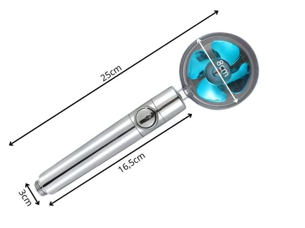 Turbobruserhoved - Med udskifteligt filter