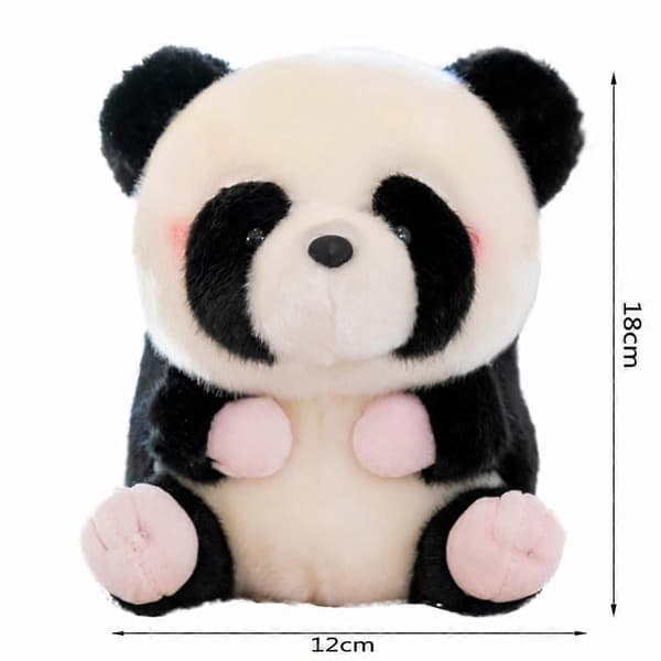 Pehmeä pehmolelu panda, söpö lahja lapsille, lasten pehmolelu