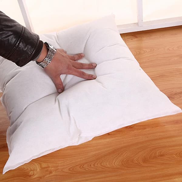 45*45cm Pude 45*45cm Standard Pude Polstring Hvit Lin Lær