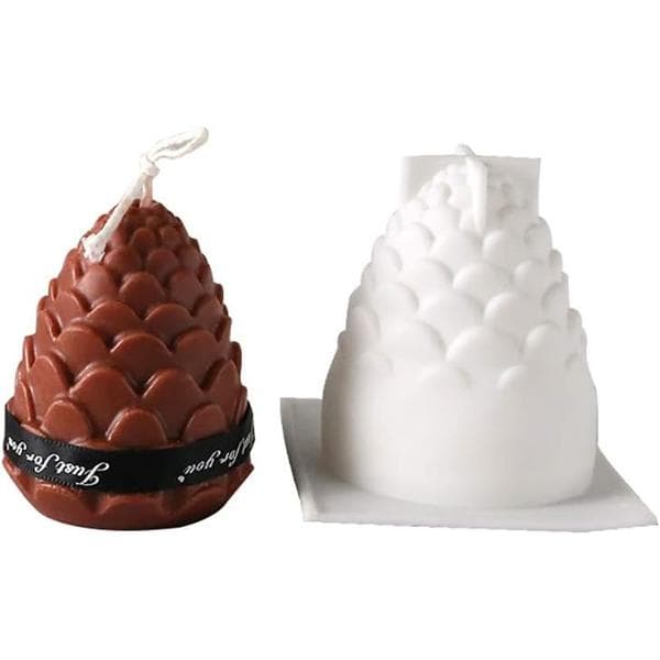Silikonformer DIY Lysfremstilling Form 3D Silikonform Soyavoks