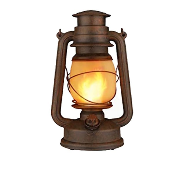 Led Lantern Lamp Home Decorations Lights Wireless Battery Operated, Outdoor Lantern, Retro Design, Camping Lantern, Energy Saving Lamp For Porch/terra