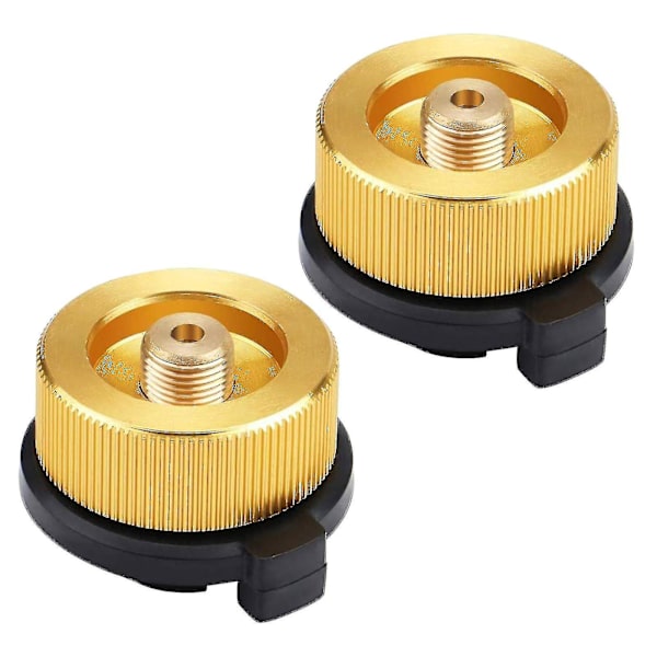 2 stk. udendørs camping komfur gas komfur adapter