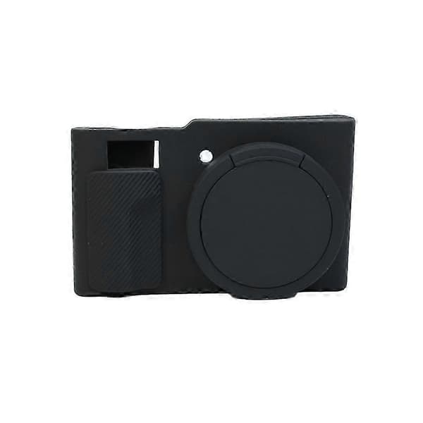 Lumix TZ99 Silicone Protection - Shockproof, Slim, Camera Case, Durable, Soft Black Black