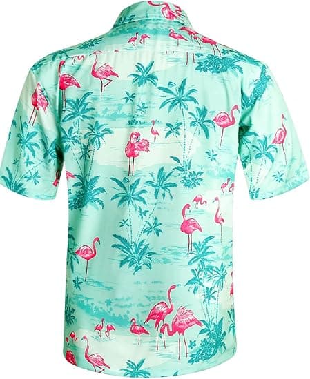 Hawaiisk herreskjorte til sommeren