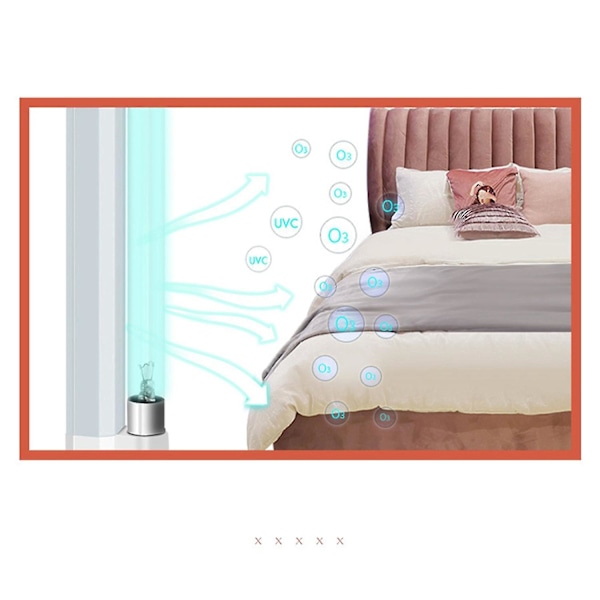 T5 6w Led Uv-lampe Kvarts Ultrafiolett Uvc Bakteriedrepende Lys Desinfeksjonslampe 220v