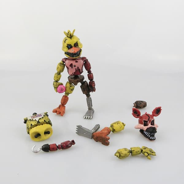 Five Nights at Freddy's legetøjsfigurer 2. generations samlesæt
