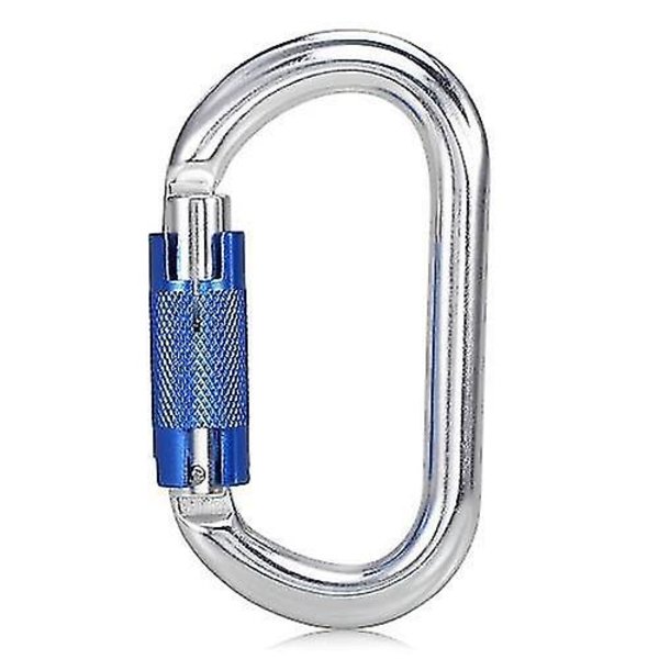 Karabiner 25kN srew låseport karabiner heavy duty d form twist låse karabiner
