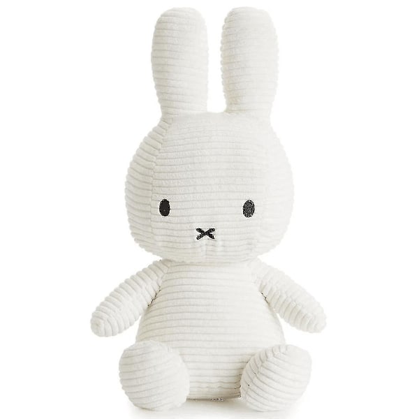 Miffy Stor Kanin Korduroy Mjuk Leksak, Vit