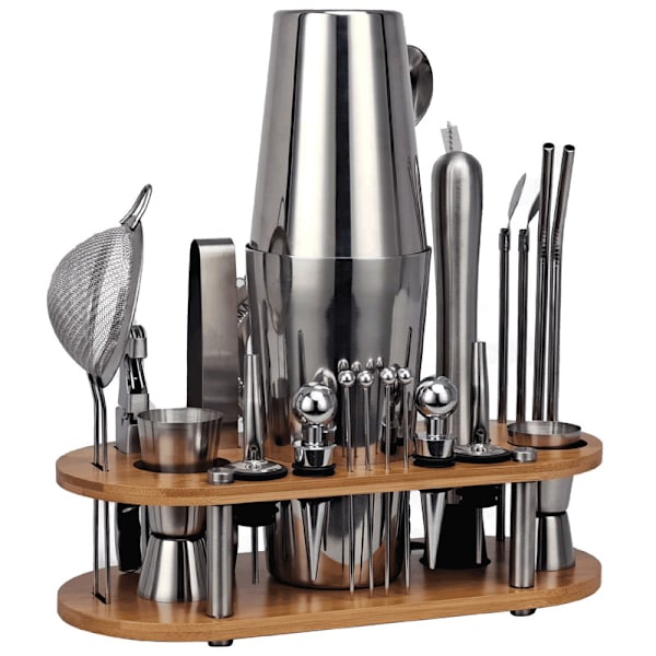 Bartender Kit - Det perfekte hjemmebartendersettet og martinishakeren for den perfekte bartenderopplevelsen - Morsom gave