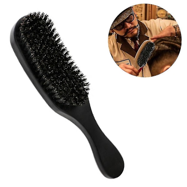 Beard Brush Boar Bristle Beard Moustache Care Brush Comb