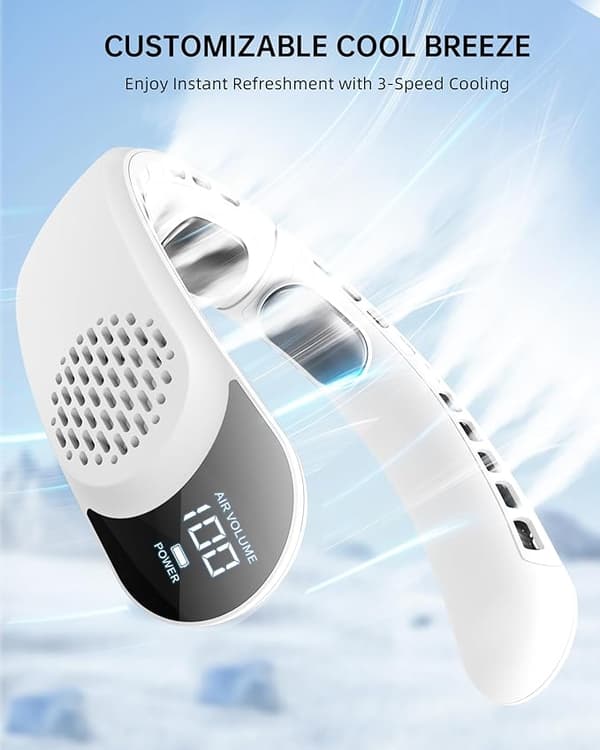 Genopladelig Halsventilator Personlig Ventilator