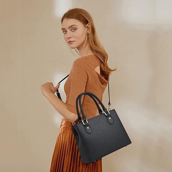 Punge og håndtasker til kvinder Læder Crossbody-tasker Dame Skuldertaske