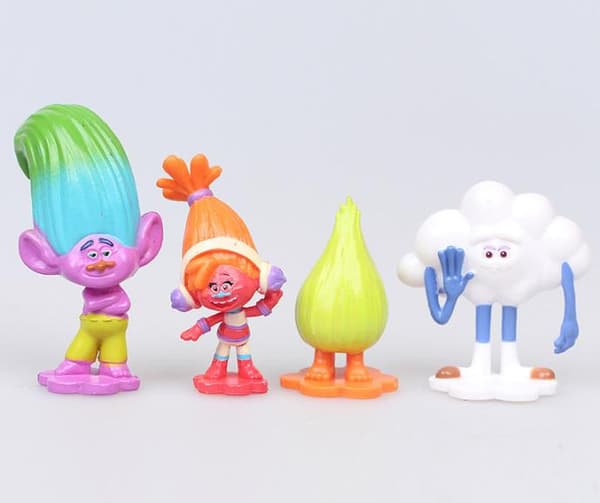 12 Trolls figurer Julegaver