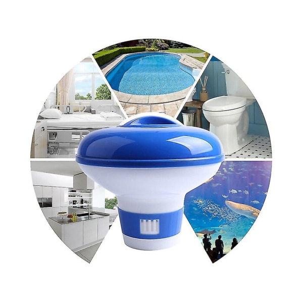 Automatisk klortablet dispenser flydende pool spa desinfektionsboks Hy