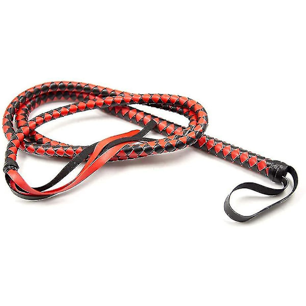Bull Whip 6,5 fot Ku Hud Läder Anpassad Mage Och Bolster Konstruktion Häst