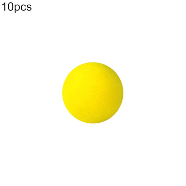 10 kpl golfpalloa käytännöllinen kestävä Eva Supersoft vaahtopallot ulkoilulajeihin_a_hf Yellow