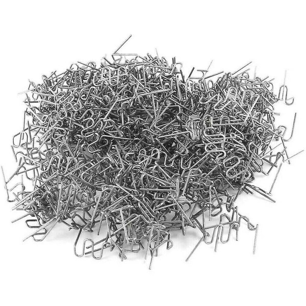 600/1200stk Plast Reparationsmaskine Svejse Hot Hæftemaskine Kofanger Fender Svejser Hæfteklammer Kit 1200pcs