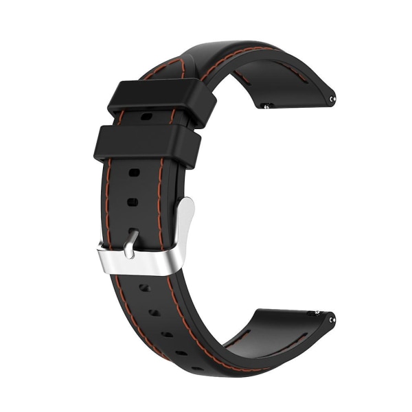 Justerbart silikonarmband för TicWatch Pro 3 Smartwatch Black