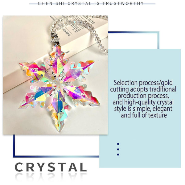 Crystal Snowflake Ornamen