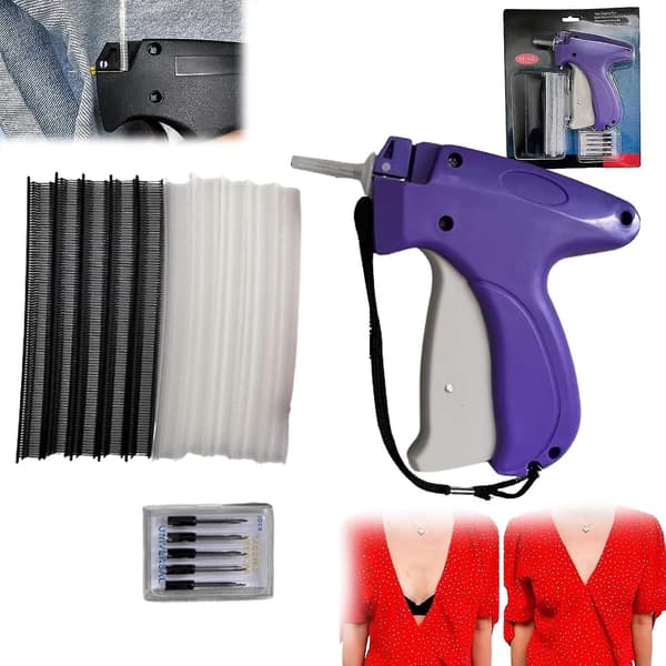 Micro Stitch Pistol, Quick Clothing Fixer, Micro Stitch Pistol for Clothes, Quick Stitch Pistol, Handheld Sewing Machine