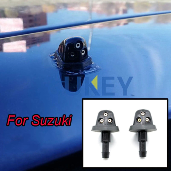 Erick's vindusvisker 2 stk./sett frontrute vindusvisker spylerdyse for Suzuki Grand Vitara MK2 1998 - 2005