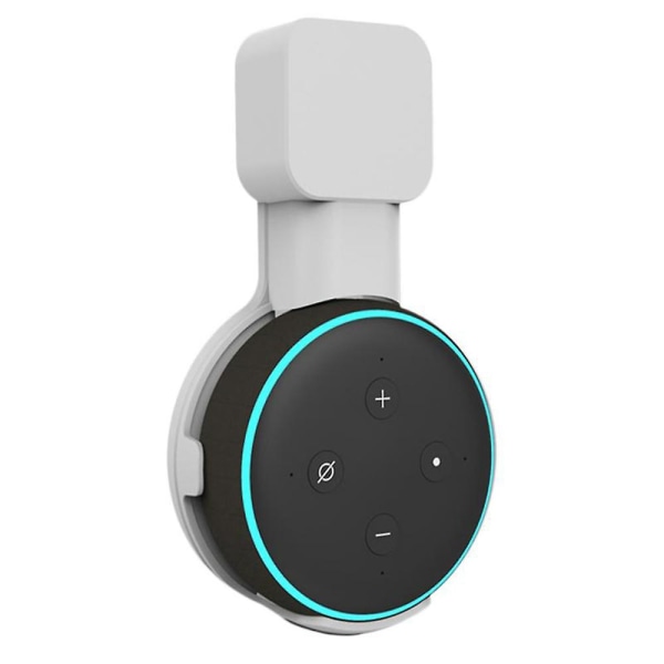 Hushållsuttag Väggfäste Stativhängare För Amazon Echo Dot 3rd Generation Plug In Kitchen black