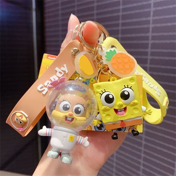 Spongebob Nyckelringar Väska Hänge 1