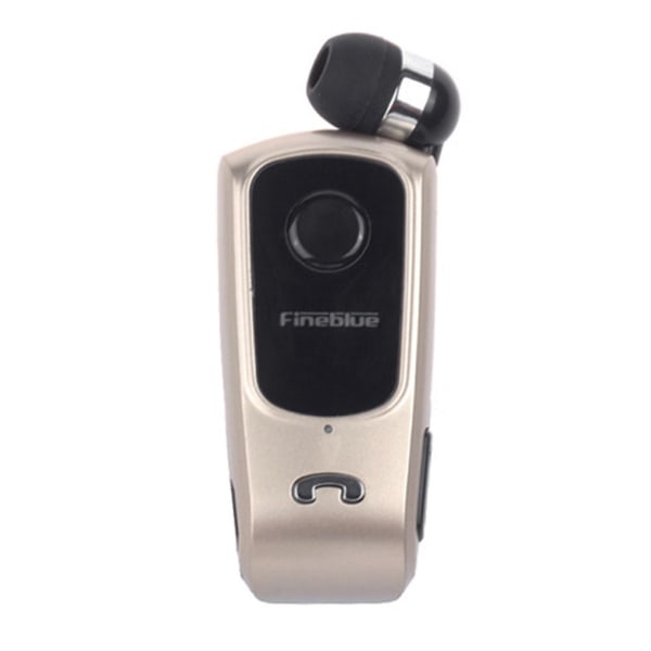 Fineblue F920 Vibrationsalarm Krave Klip Unilateral Forretnings Bluetooth-kompatibel Øretelefon Golden