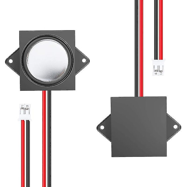 2 st högtalare 3 watt 8 ohm enkelhålighet minihögtalare fullfrekvenshålighet reklamhögtalare kontakt black