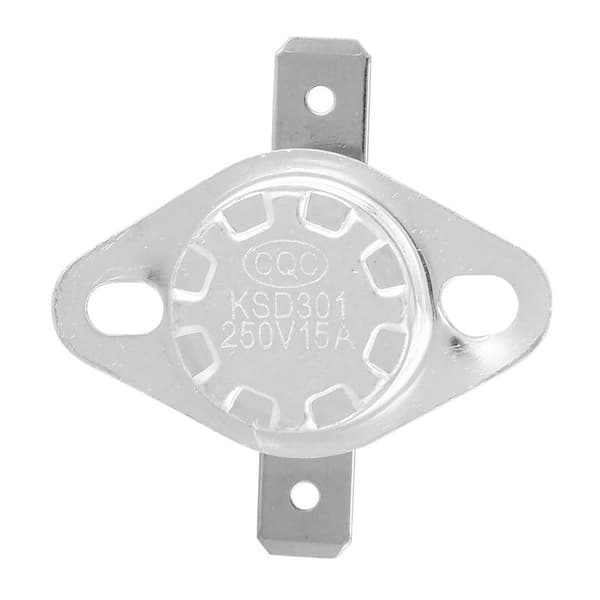 5 pcs Thermostat Switch KSD301 Thermostat 250V 15A Normally Closed Temperature Control Switch 140℃