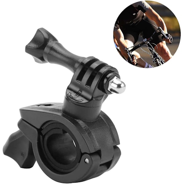 2 stk. 360 graders rotations GoPro cykelbeslag styrbeslag rotationsbeslag til GoPro Hero 8 7 6 5 4 Sjcam kamera tilbehør (sort)