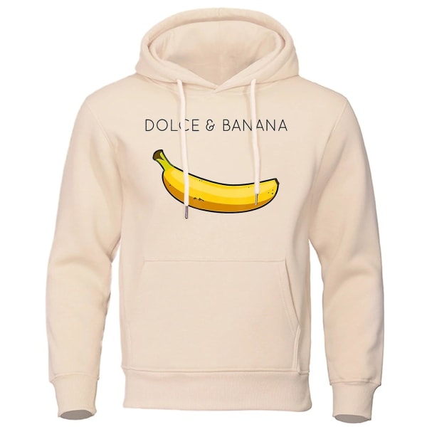 Dolce & printed män bomullshuvtröja Lös casual Mode varm fleecehuvtröja Personlighet Street Hip Hop Sweatshirt 5 XL