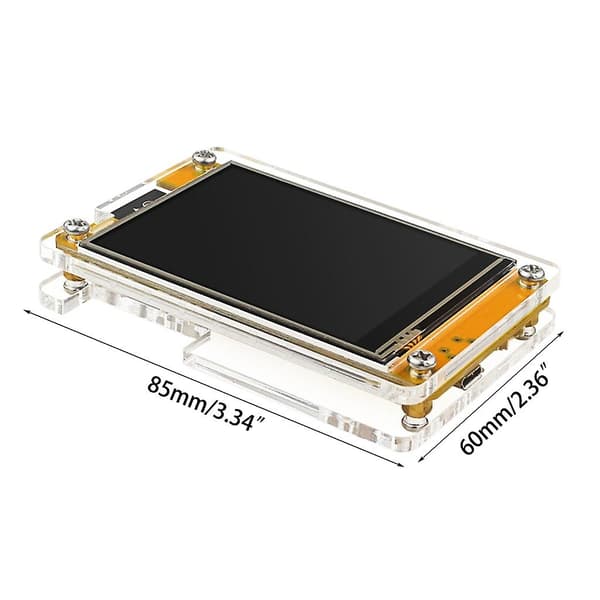 Etui til Esp32 Esp32s3 Utviklingssett Akryl Etui Med 2.8' Ips-skjerm Screen with Case