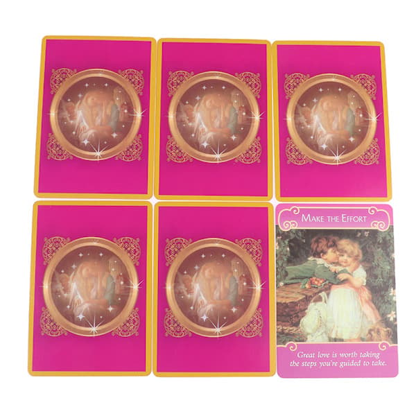 Nye Romance Angels Oracle Kort Tarotkort Fest Profeti Divi one size