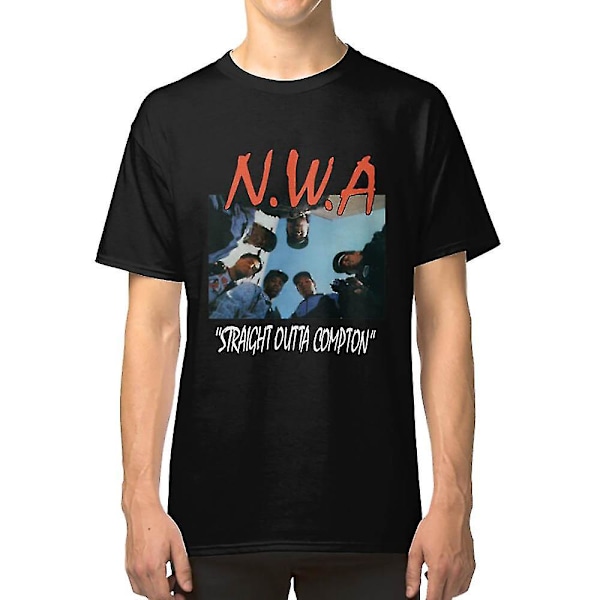 N.W.A T-paita, N.w.a Ice Cube Eazy E Dr. Dre, N.w.a Merch Tour Hip Hop Rap Tee T-paita black M