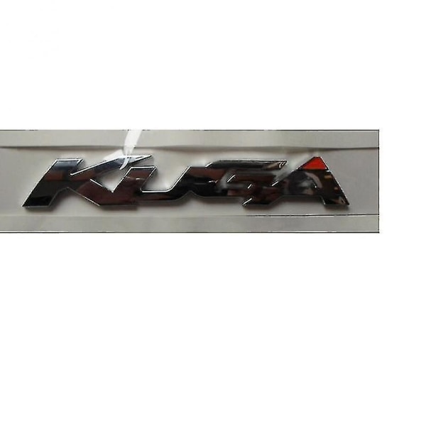 " Kuga " Chrome Abs Bil Trunk Bagerste Tal Bogstaver Badge Emblem Decal Sticker til Ford Kuga