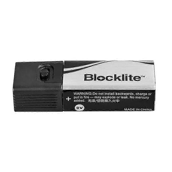 2 stk 9V LED Lommelygte Lygte Campinglampe Kompakt Størrelse Ultra Lys