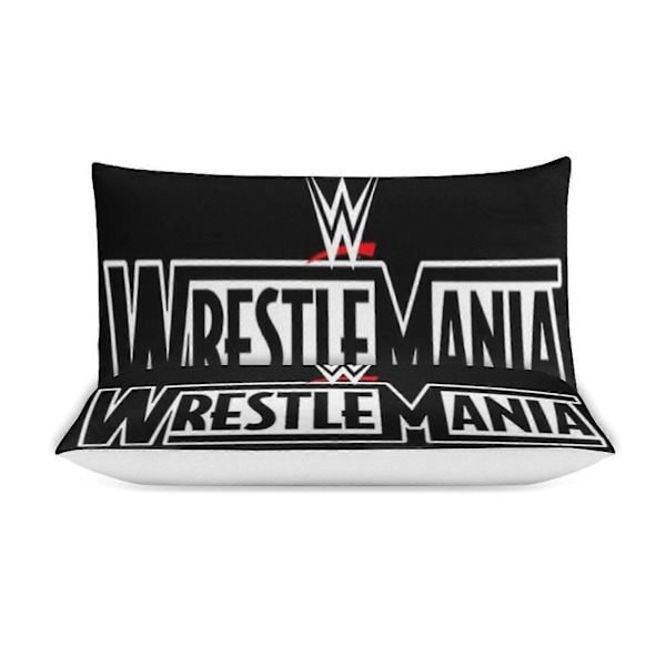 c938 WWE 2 Bädd Täcke Mikrofiber Sängkläder Set Lättviktiga 3-delars Täcke Set, 1 Påslakan och 2 Örngott för Barn ee938 240x260cm 94x102in