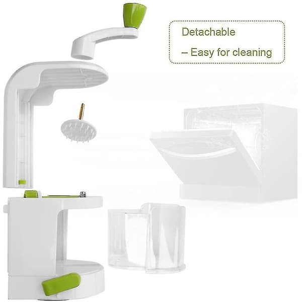 Spiralizer til grøntsager, grøntsagsslicer, courgette-spaghettimager, courgette-spiralizer, Zucchi