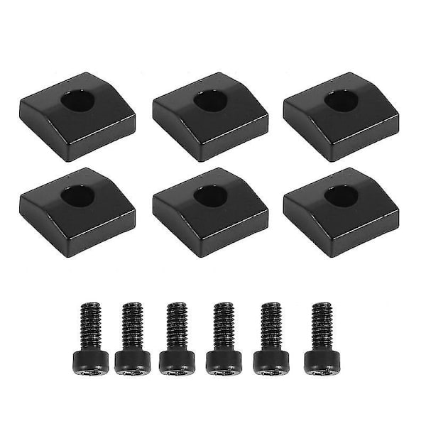 2set Gitarrlåsningsmutterklämmor