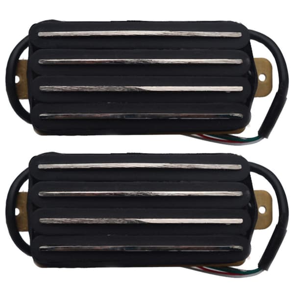 2x Elektrisk gitarr hög output fyra spole humbucker pickup