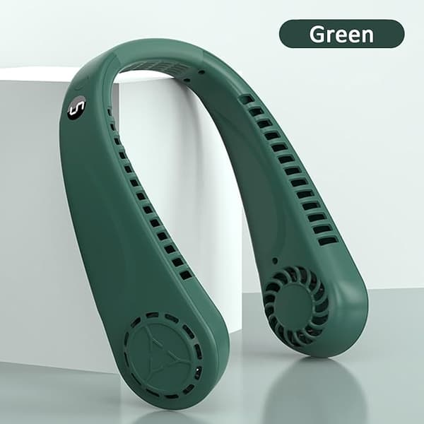 Bærbare bladløse halsventilatorer