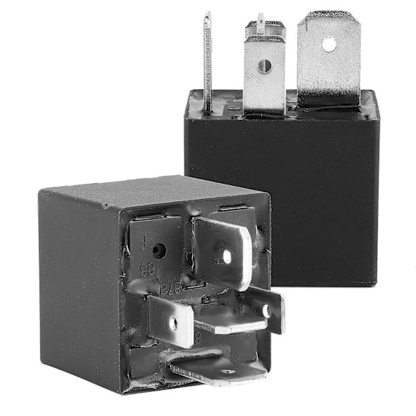 2 kpl 5-napainen vinssi solenoidirele 12v 80a yleiskäyttöinen mönkijään, UTV-autoon, kuorma-autoon, veneeseen, pakettiautoon