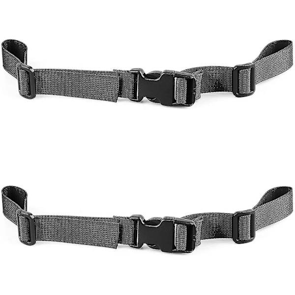 Ryggsekk Bryststropp Justerbar Ryggsekk Bryststropp Spenne, 2,5 cm Bred (2-pakning)