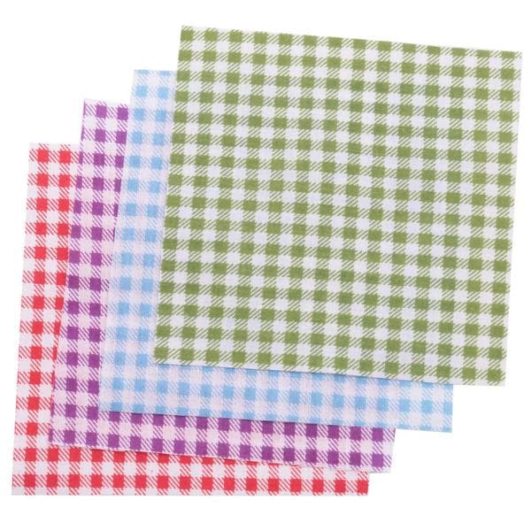 Fabric Squares Patchwork Craft Cotton Material Batiks Assorted Squares Bundle, 10 X 10cm, 50-Pack