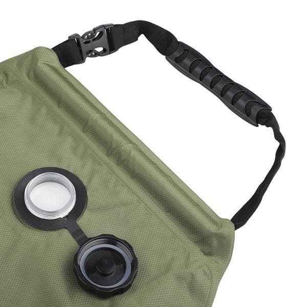 Solbruserpose, RISEPRO 5 gallons/20L Solopvarmet Premium Camping Bruserpose Varmt vand med Temperatur 45°C