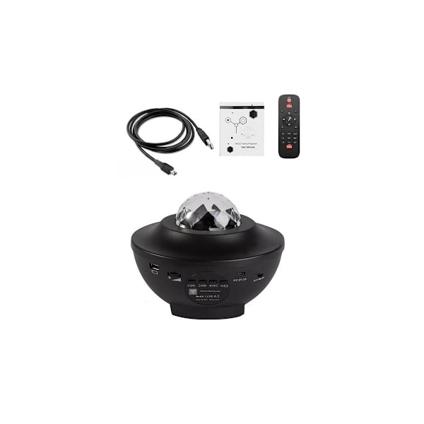 Bluetooth LED-projektor havstjernenattlys