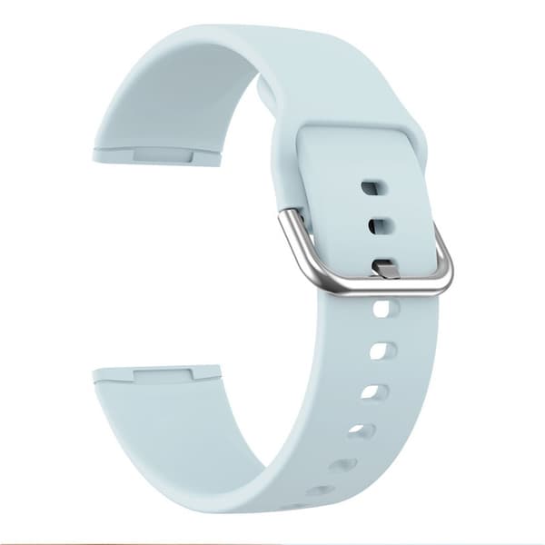 Silikonarmband Versa 3/Fitbit Sense - Ljusblå Ljusblå Ljusblå