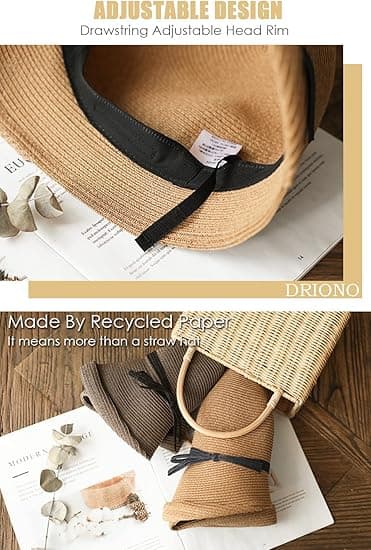 Stråhat - Damemode Sommer Cloche Strand Fedora Trilby Hat Panama Solhat